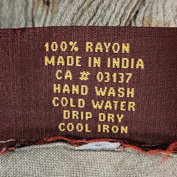 Meadow Lane Gold Beige Floral Embroidered Empire Waist Dress - Picture 8 of 8